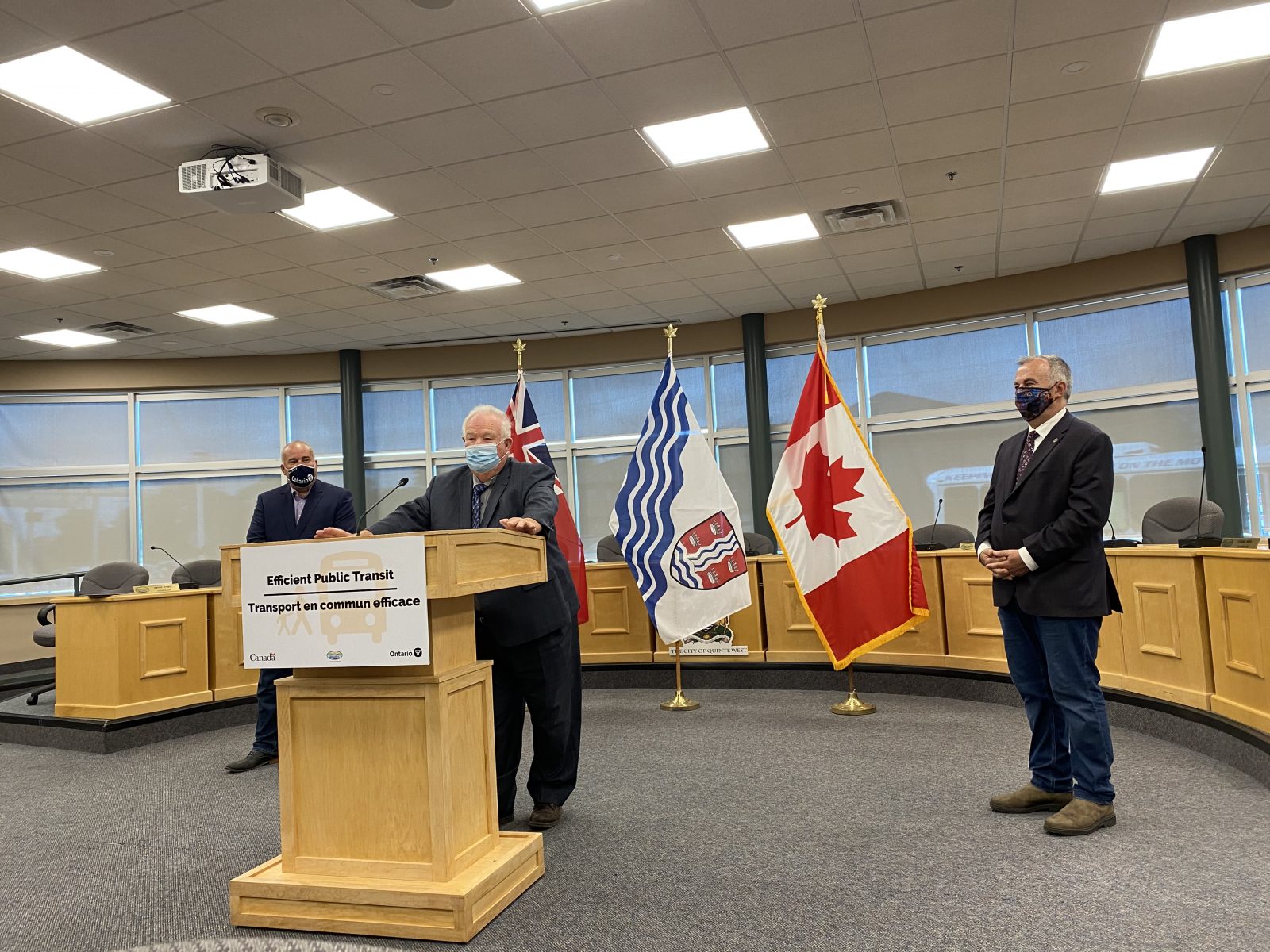 Quinte West announces public transit funding Quinte News