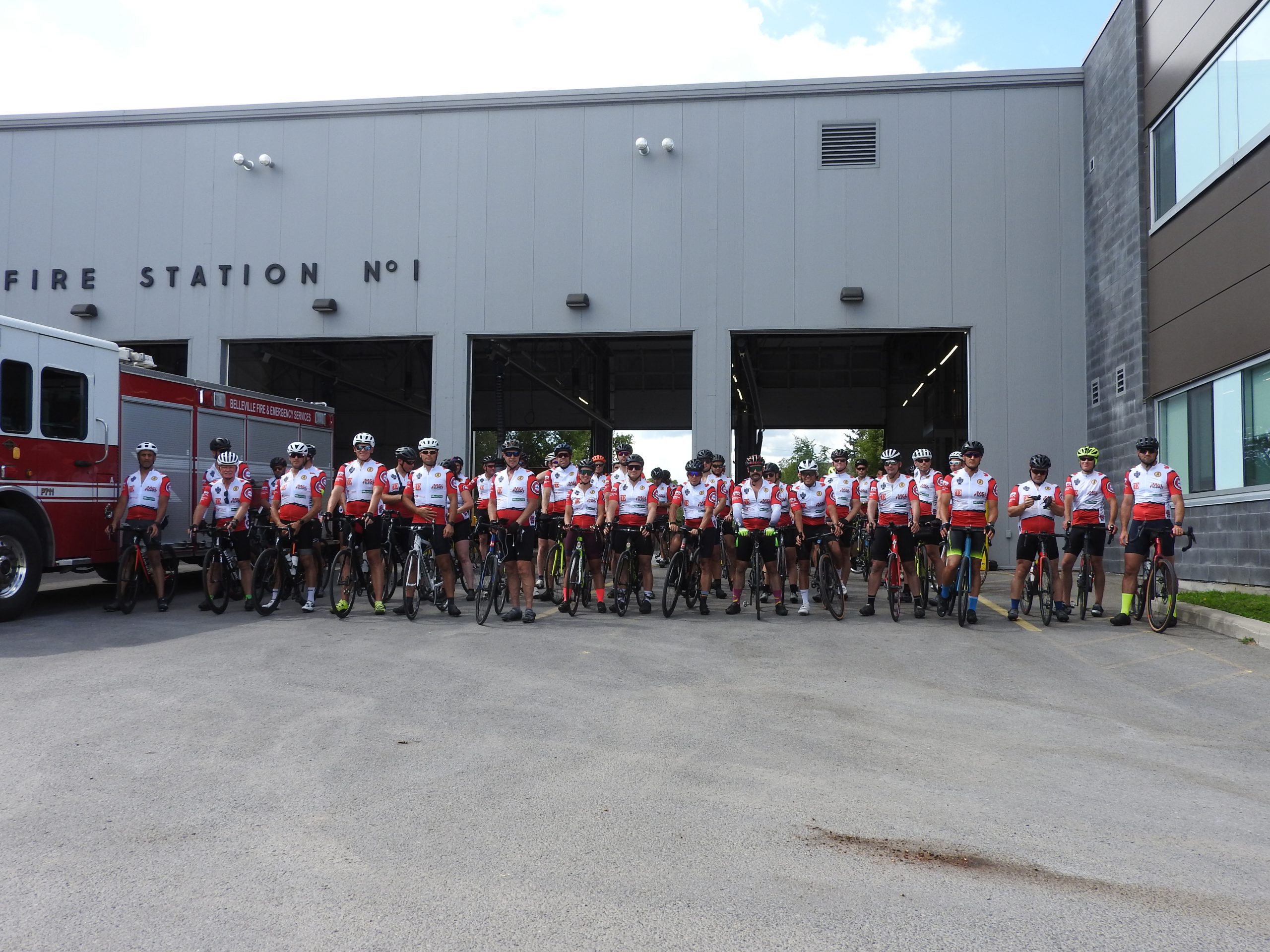 Firefighters ride through Belleville for fallen firefighter’s charity ...